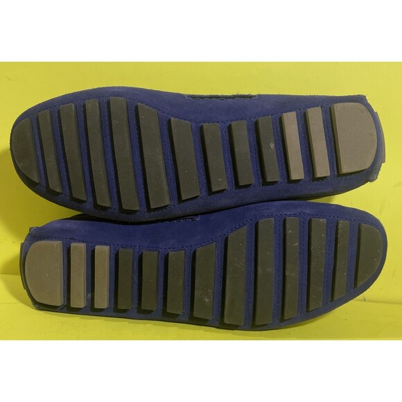 Hugo Boss Men’s Suede Loafers Blue Size 11.5 main image 4